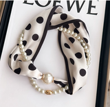 Vintage Elegant Versatile Soft Fabric Fashion Silk Scarf HZ1024