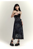 Simple Fashion Design Sense Halter Dress HZ1024