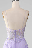 A-Line Sequins Prom Dress with Embroidery HZ1024